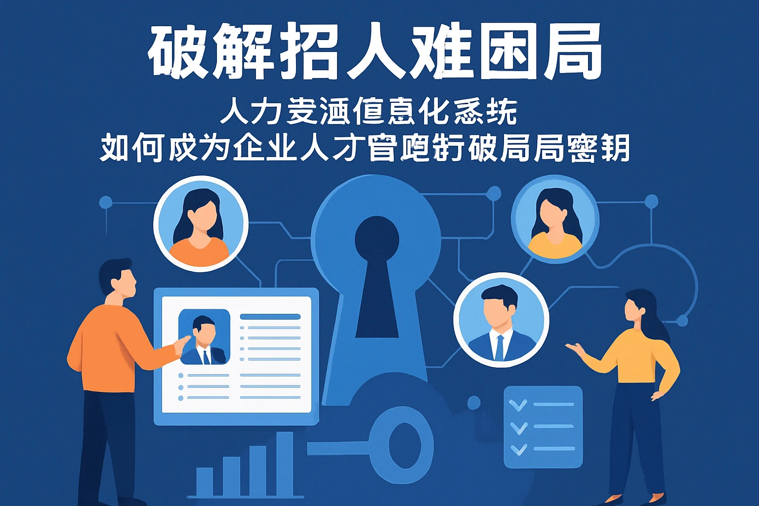 破解招人难困局：人力资源信息化系统如何成为企业人才管理的破局密钥