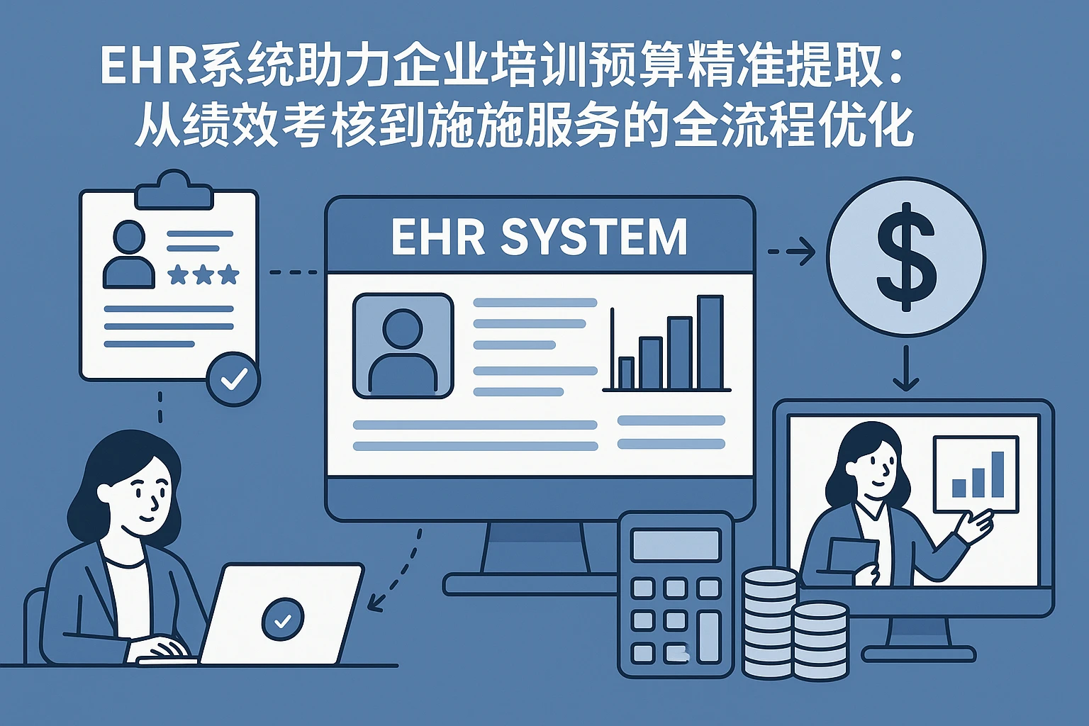 EHR系统助力企业培训预算精准提取：从绩效考核到实施服务的全流程优化