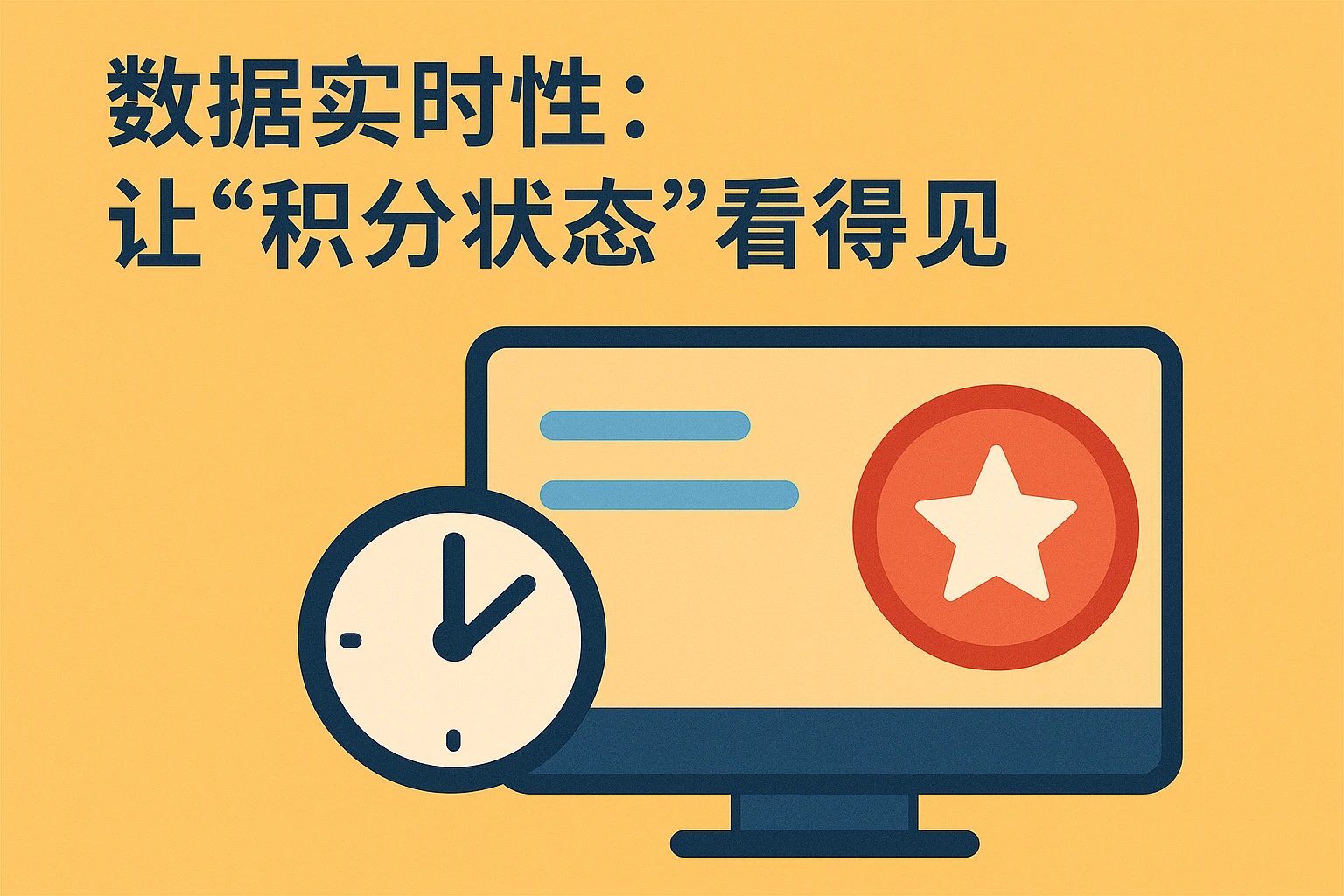 2. 数据实时性：让“积分状态”看得见