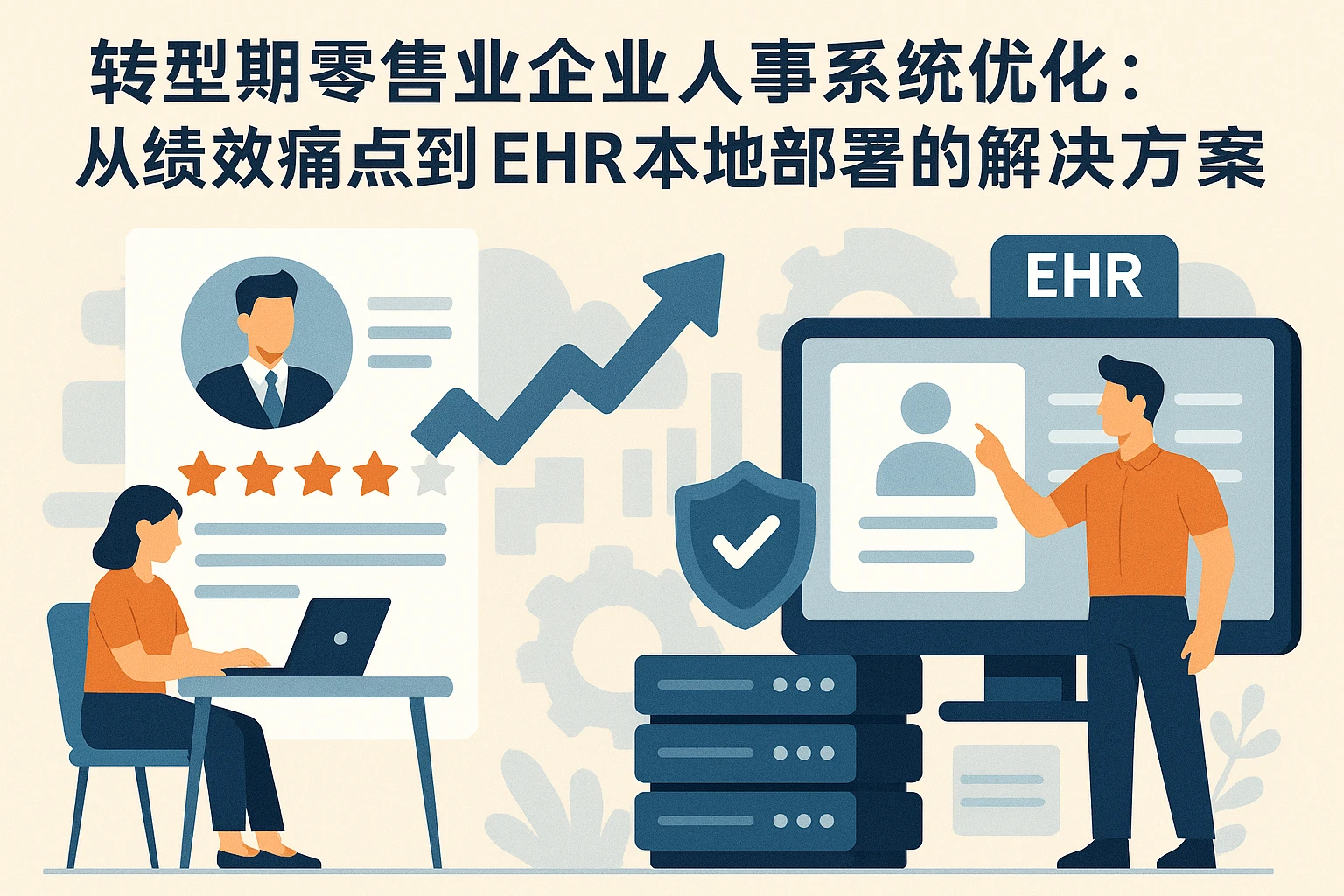 转型期零售业企业人事系统优化：从绩效痛点到EHR本地部署的解决方案