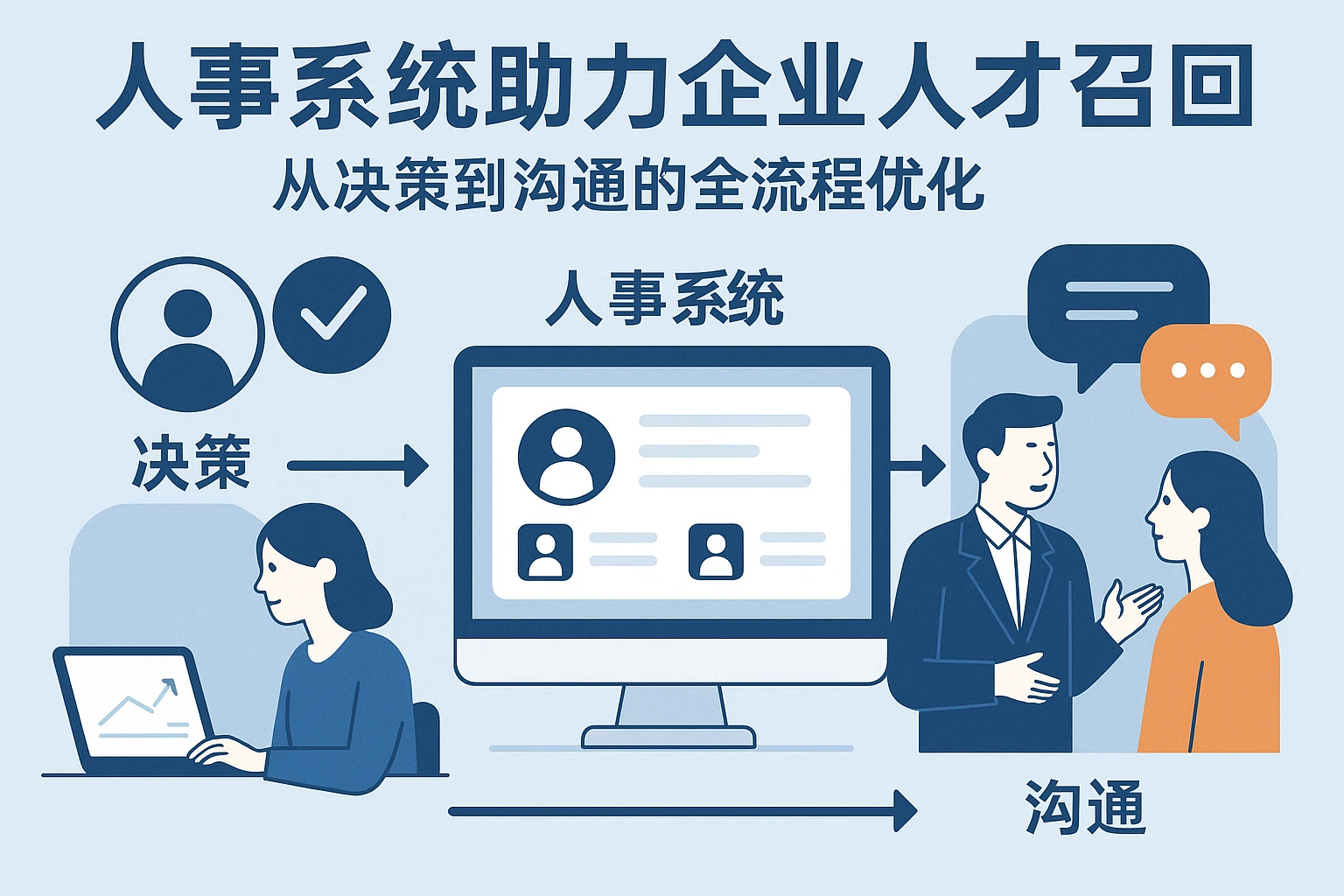人事系统助力企业人才召回：从决策到沟通的全流程优化