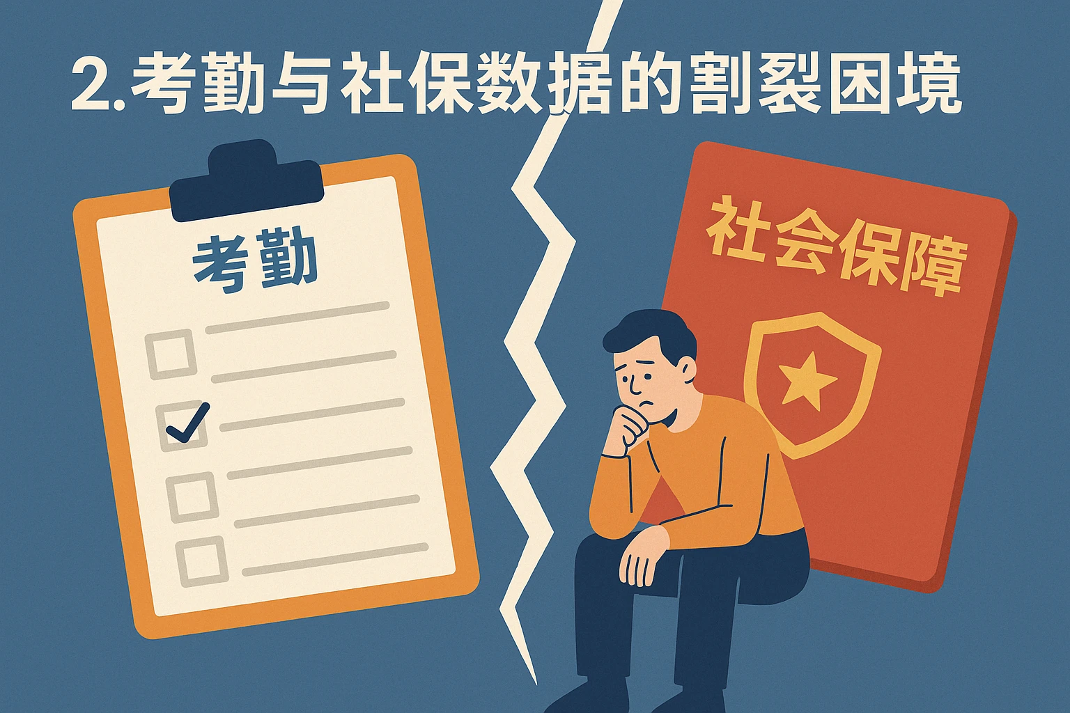 2. 考勤与社保数据的割裂困境