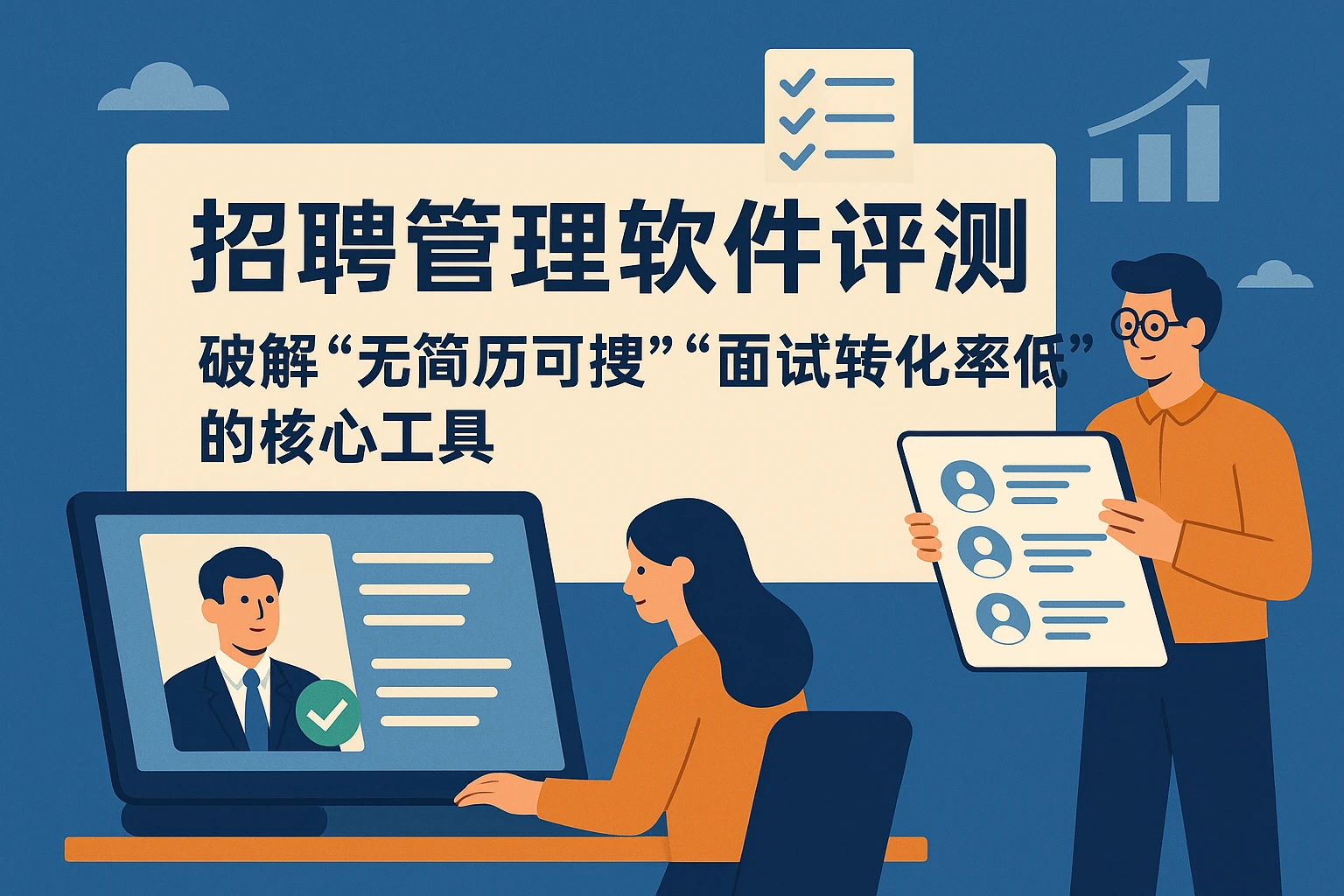 招聘管理软件评测：破解“无简历可搜”“面试转化率低”的核心工具