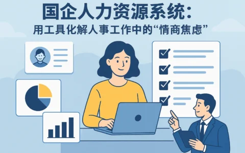 国企人力资源系统：用工具化解人事工作中的“情商焦虑”