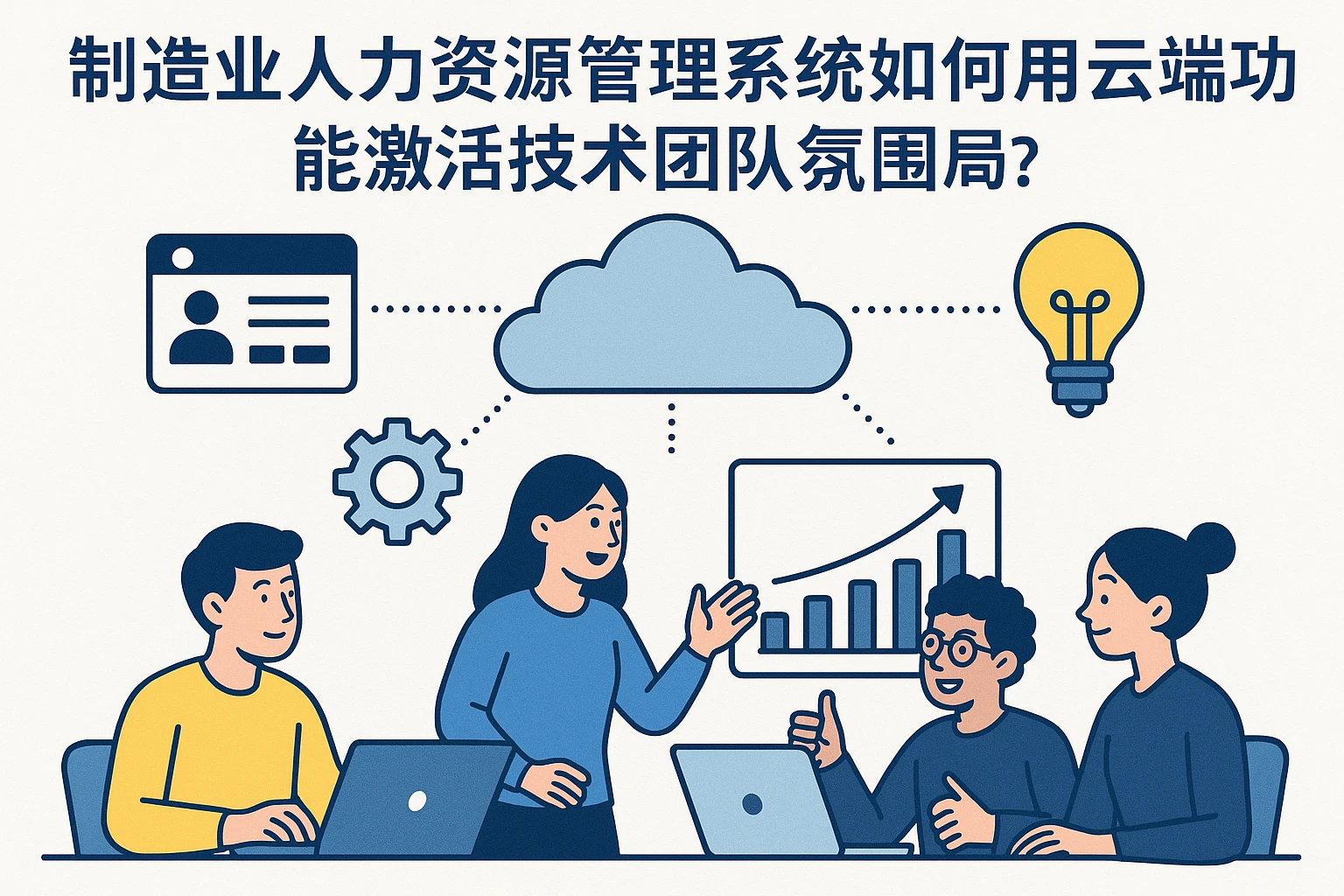 制造业人力资源管理系统如何用云端功能激活技术团队氛围？