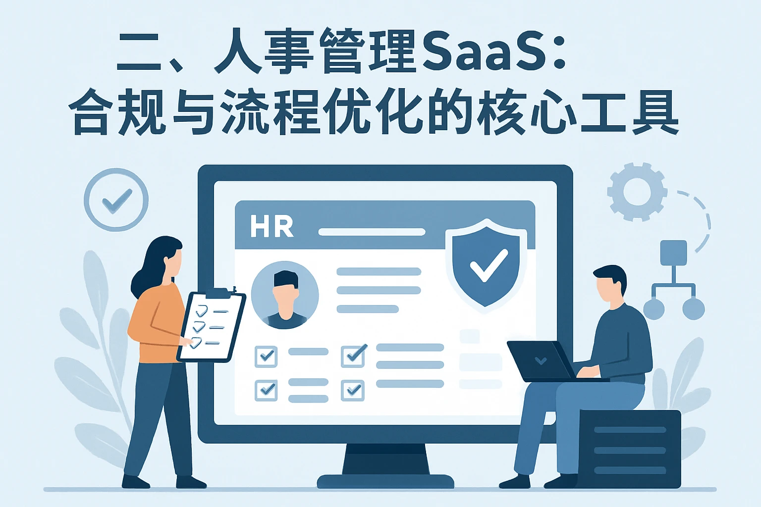 二、人事管理SaaS：合规与流程优化的核心工具