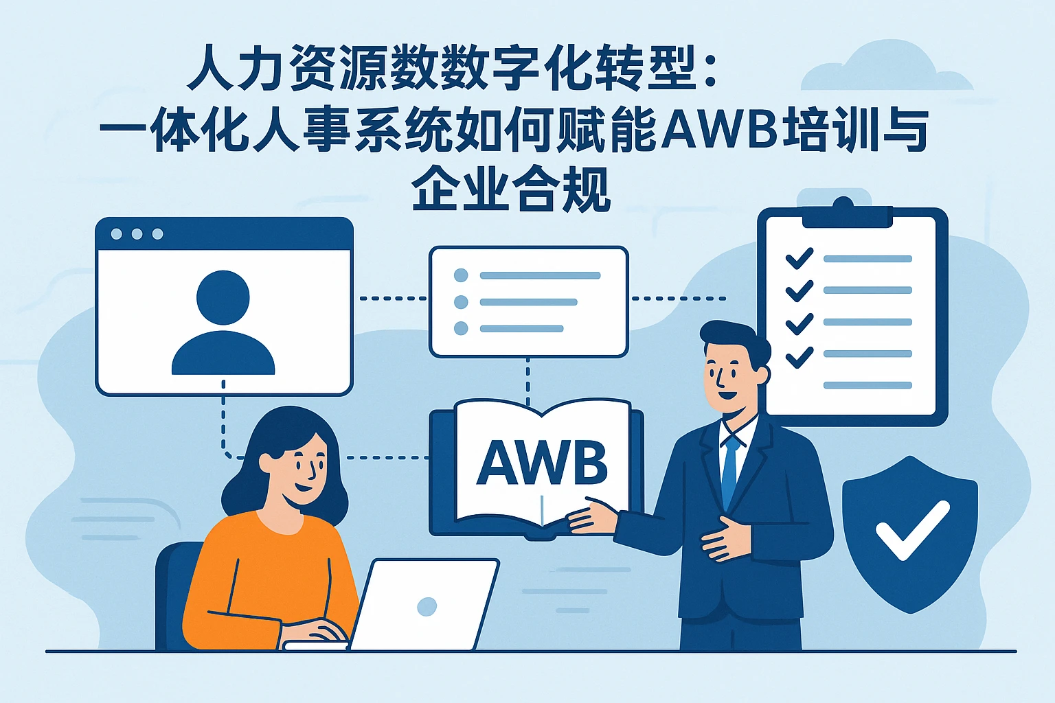 人力资源数字化转型：一体化人事系统如何赋能AWB培训与企业合规