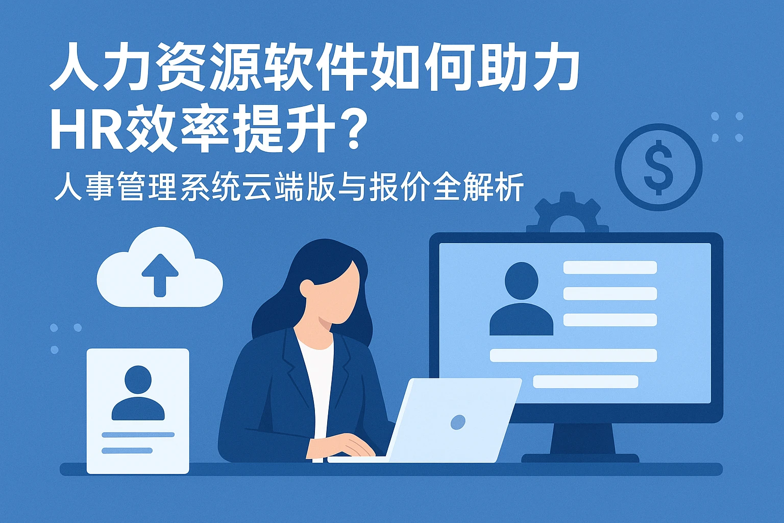 人力资源软件如何助力HR效率提升？人事管理系统云端版与报价全解析