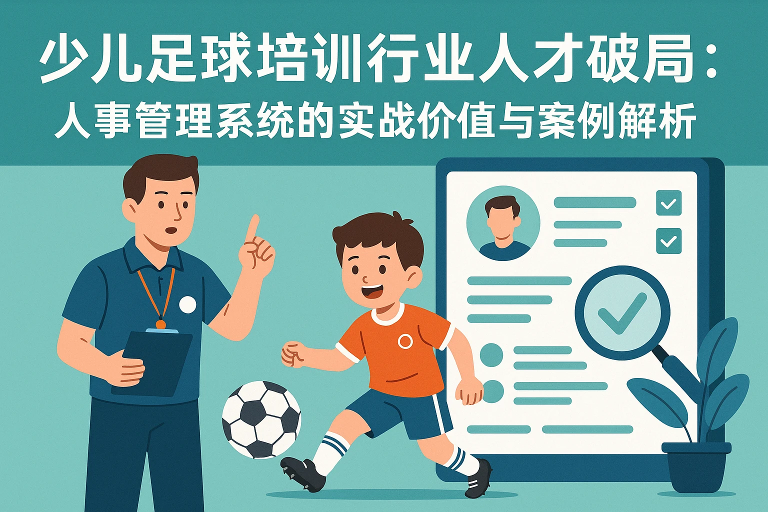 少儿足球培训行业人才破局：人事管理系统的实战价值与案例解析