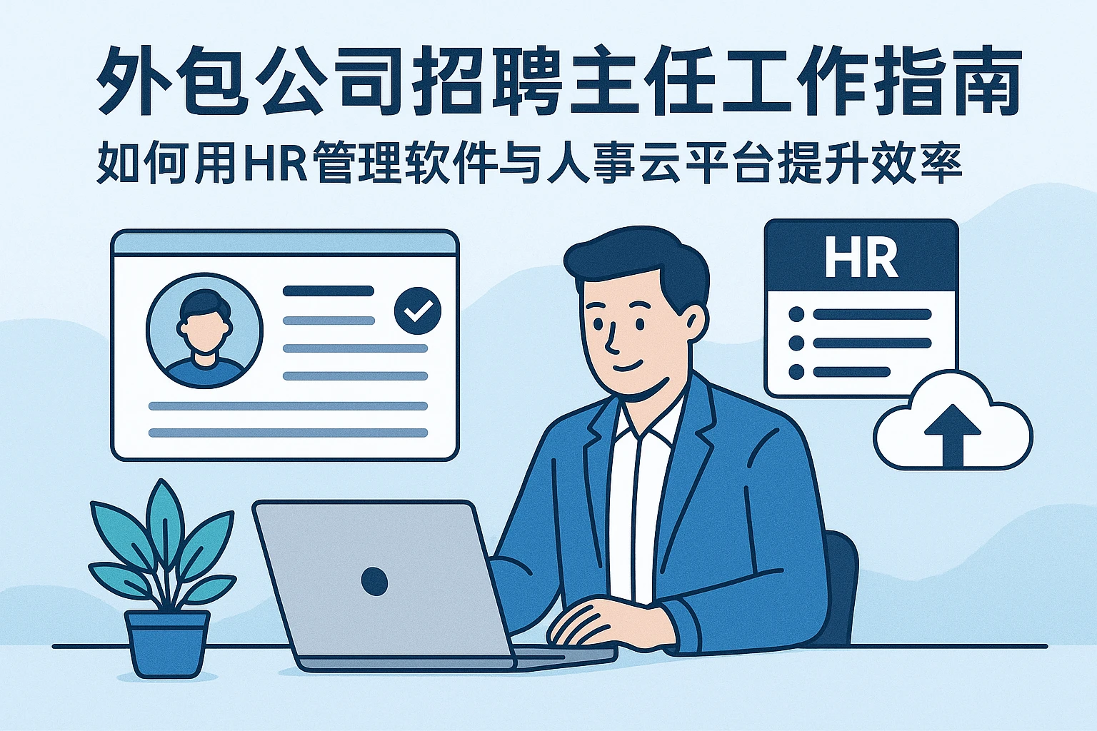 外包公司招聘主管工作指南：如何用HR管理软件与人事云平台提升效率