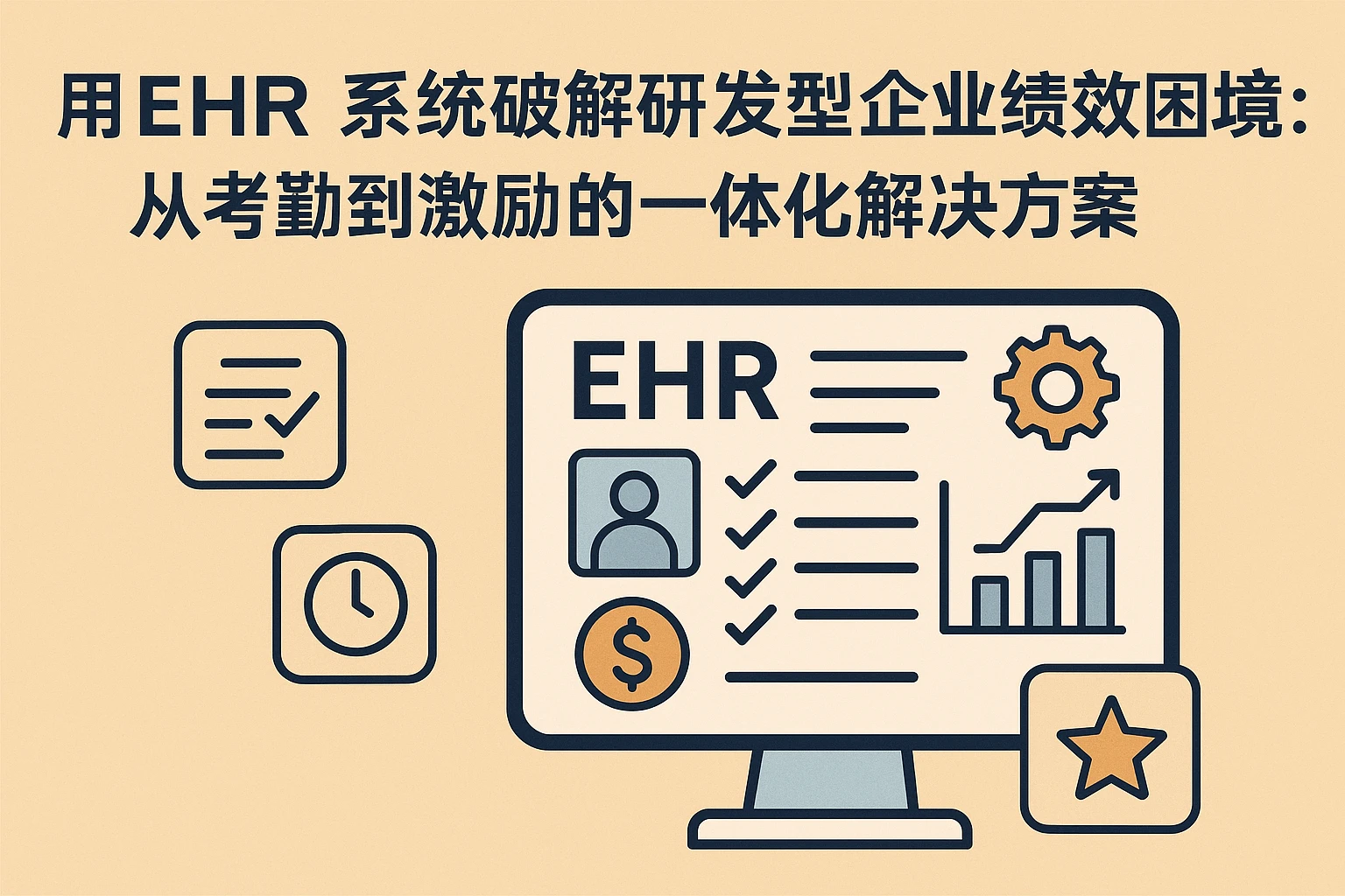 用EHR系统破解研发型企业绩效困境：从考勤到激励的一体化解决方案
