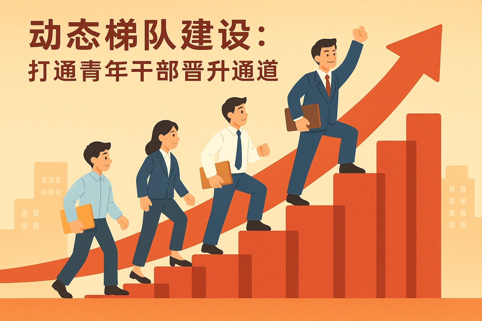 2. 动态梯队建设：打通青年干部晋升通道