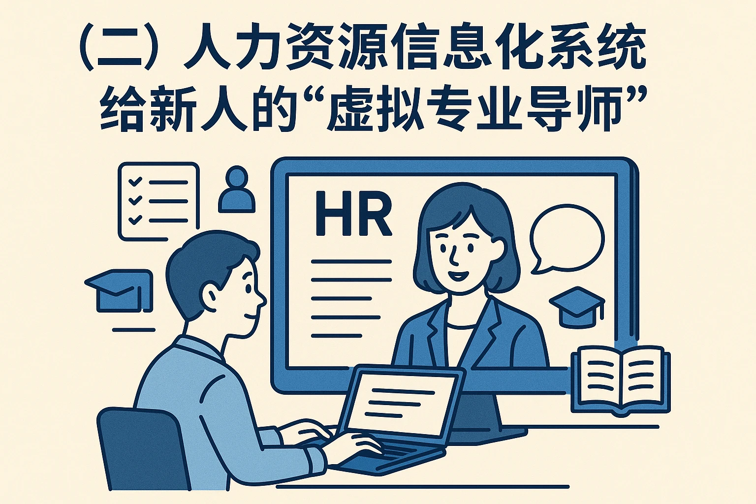 （二）人力资源信息化系统：给新人的“虚拟专业导师”