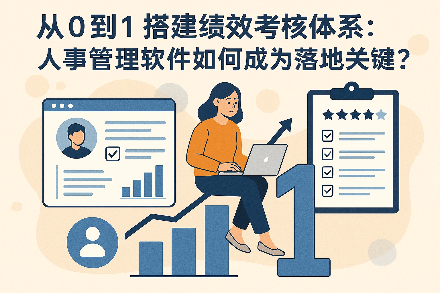 从0到1搭建绩效考核体系：人事管理软件如何成为落地关键？