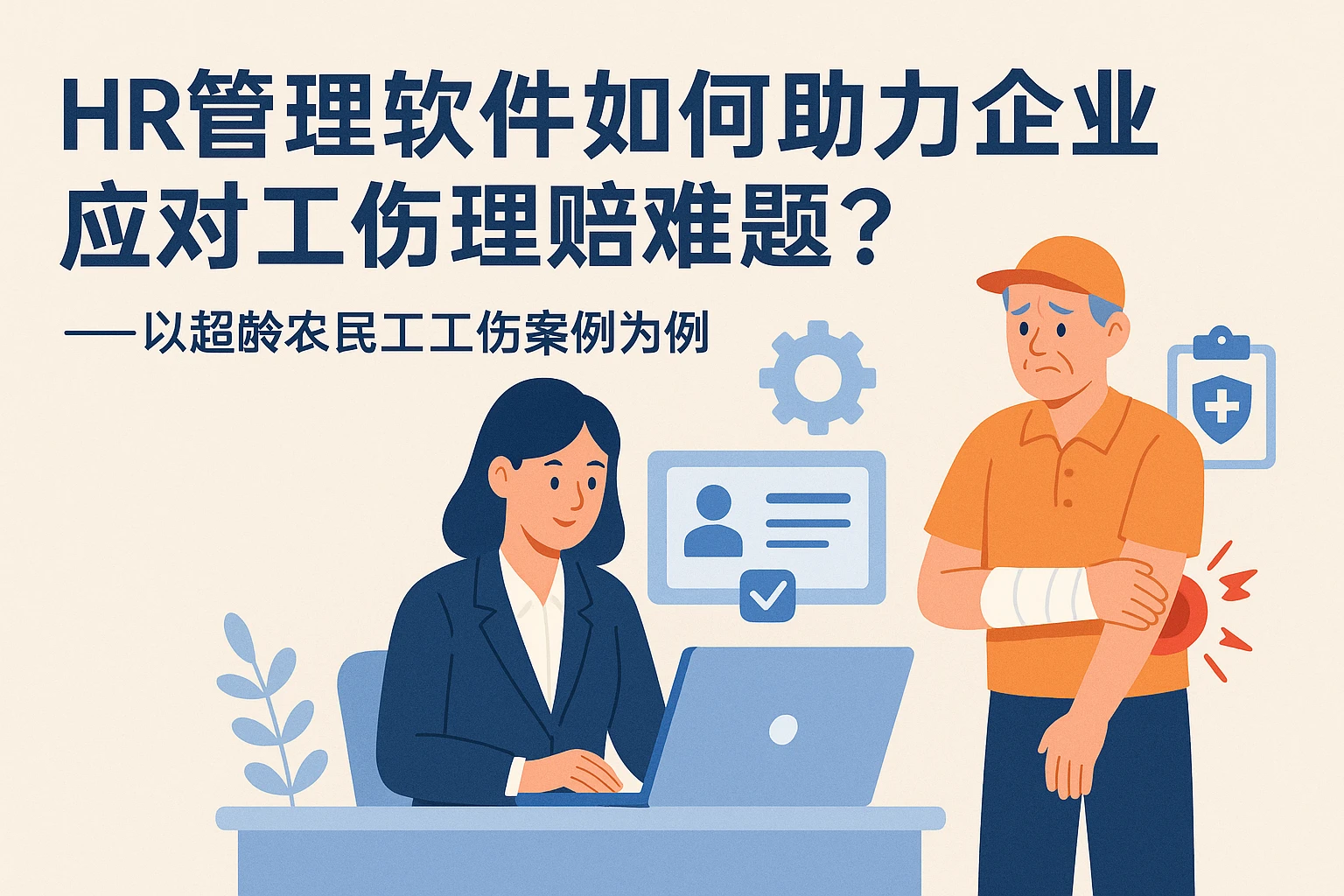 HR管理软件如何助力企业应对工伤理赔难题？——以超龄农民工工伤案例为例
