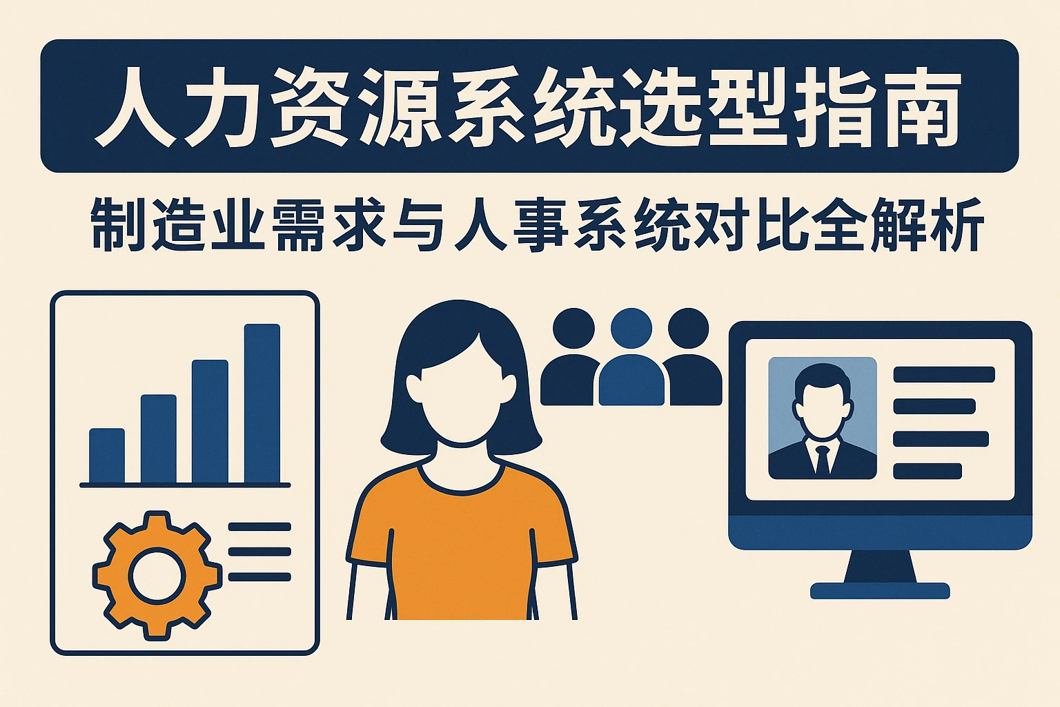 人力资源系统选型指南：制造业需求与人事系统对比全解析