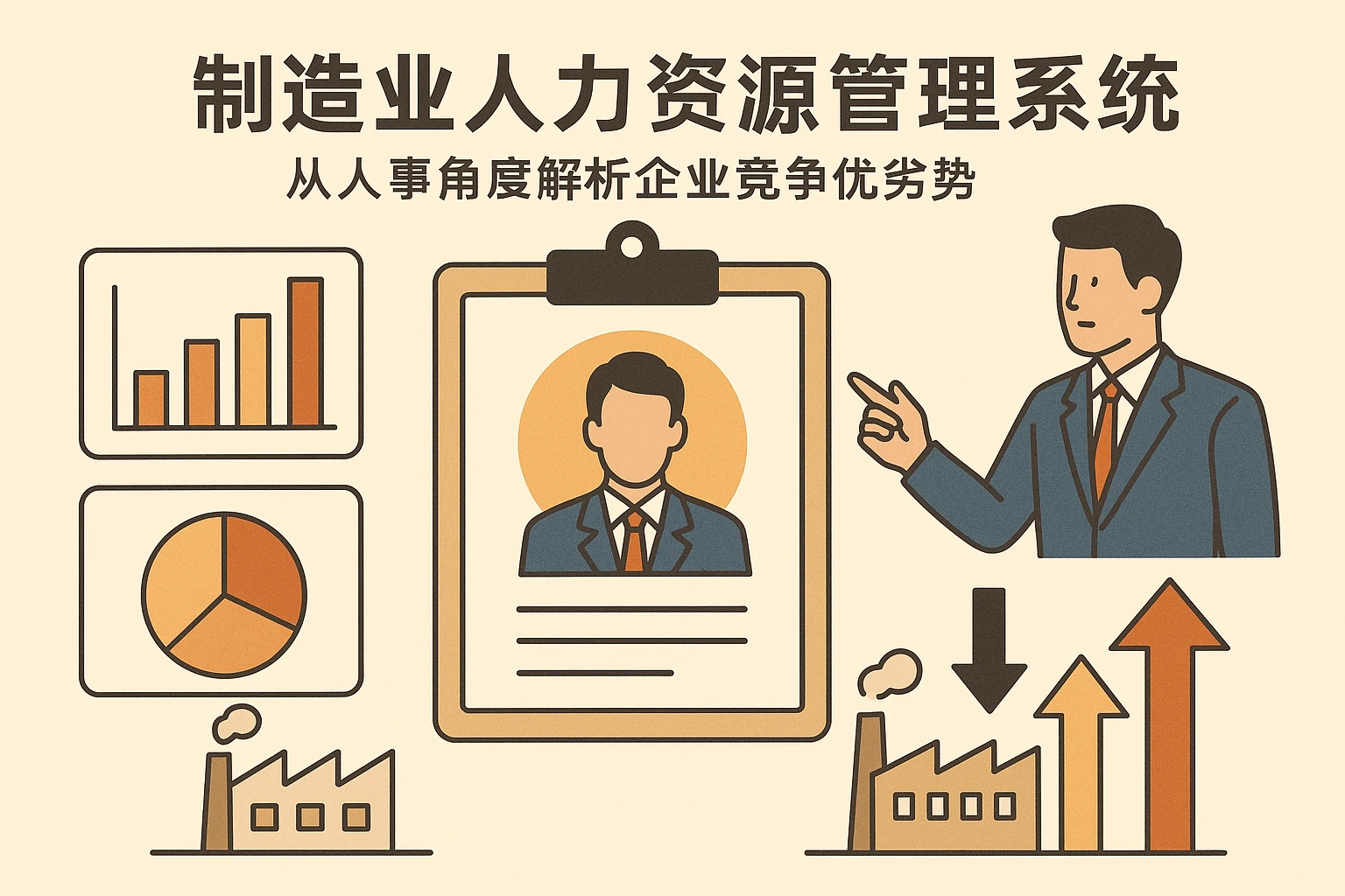 制造业人力资源管理系统：从人事角度解析企业竞争优劣势