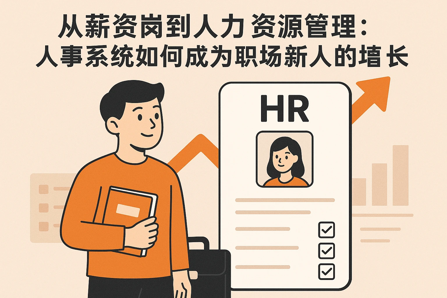 从薪资岗到人力资源管理：人事系统如何成为职场新人的成长加速器