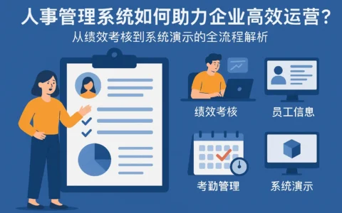 人事管理系统如何助力企业高效运营？从绩效考核到系统演示的全流程解析