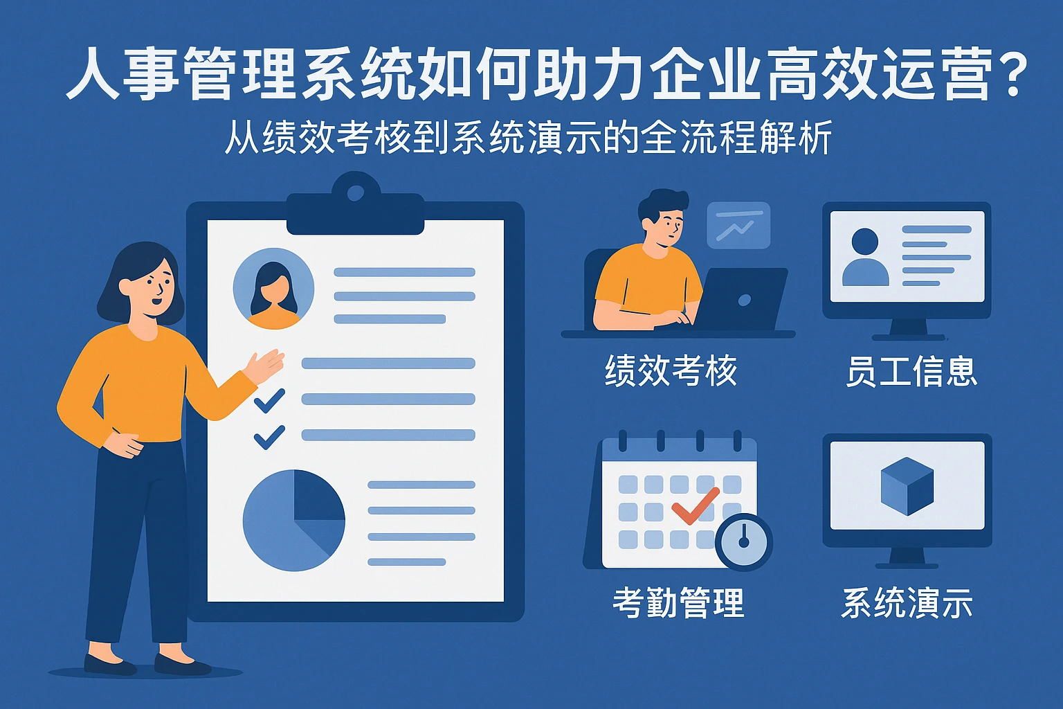 人事管理系统如何助力企业高效运营？从绩效考核到系统演示的全流程解析