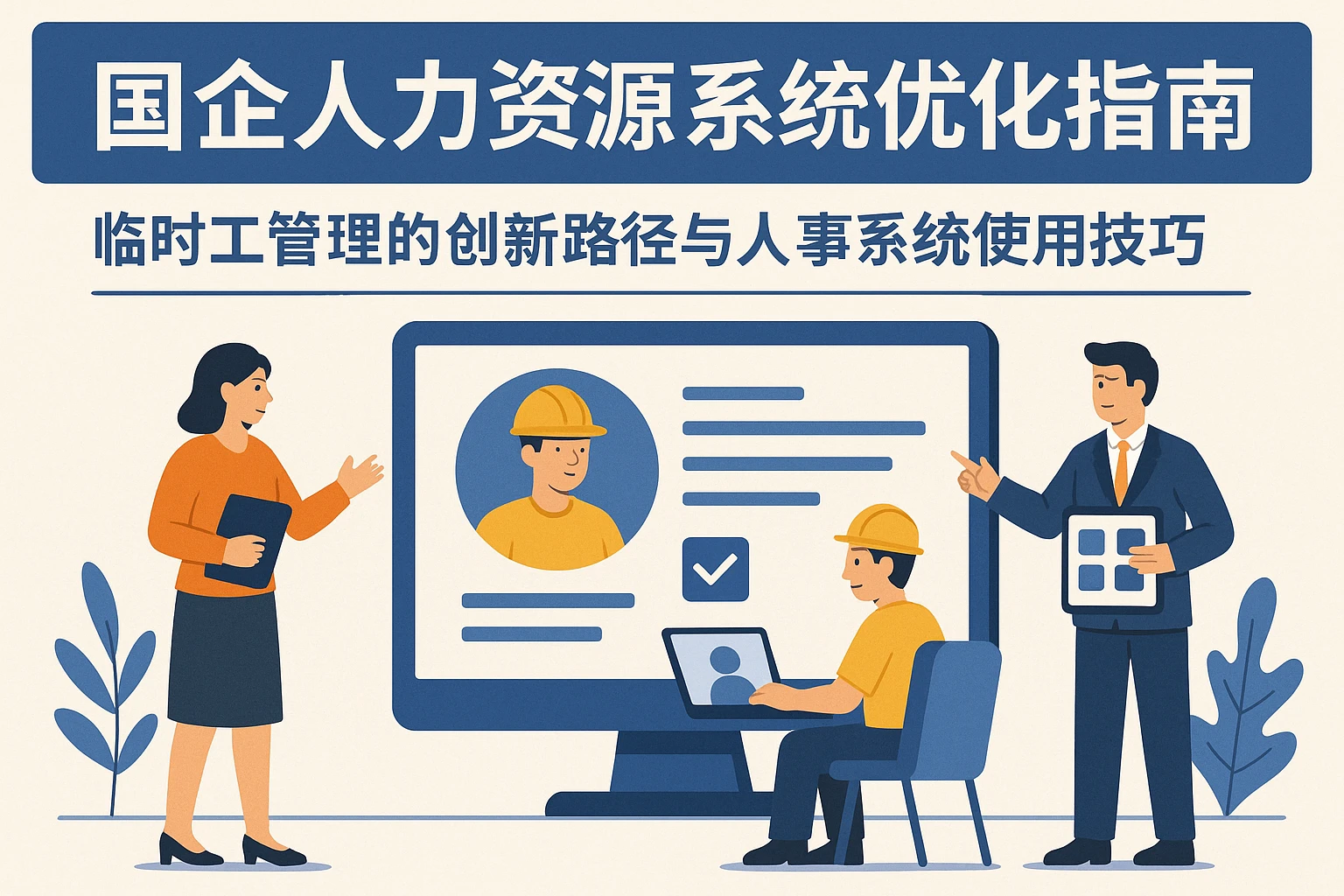 国企人力资源系统优化指南：临时工管理的创新路径与人事系统使用技巧