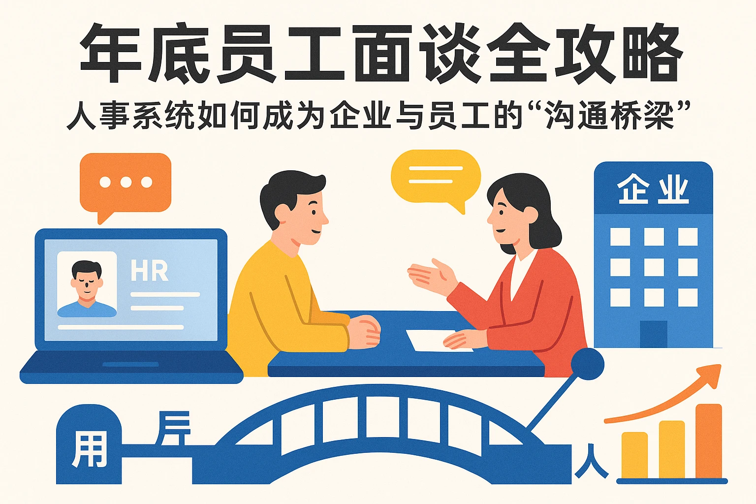 年底员工面谈全攻略：人事系统如何成为企业与员工的“沟通桥梁”