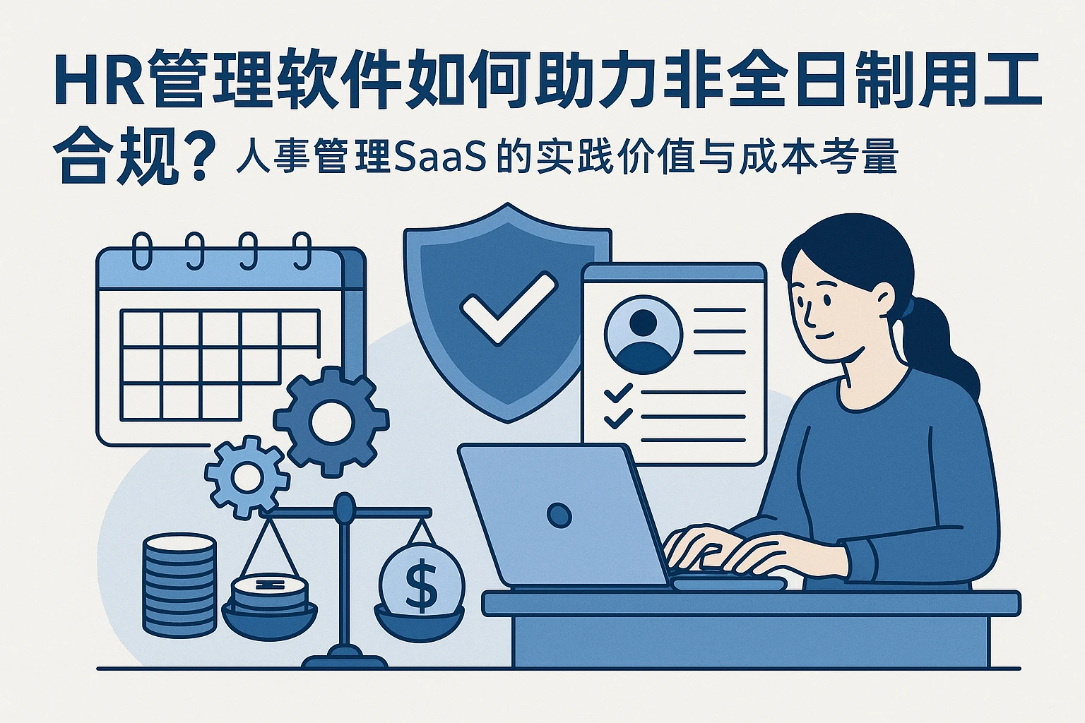 HR管理软件如何助力非全日制用工合规？人事管理SaaS的实践价值与成本考量