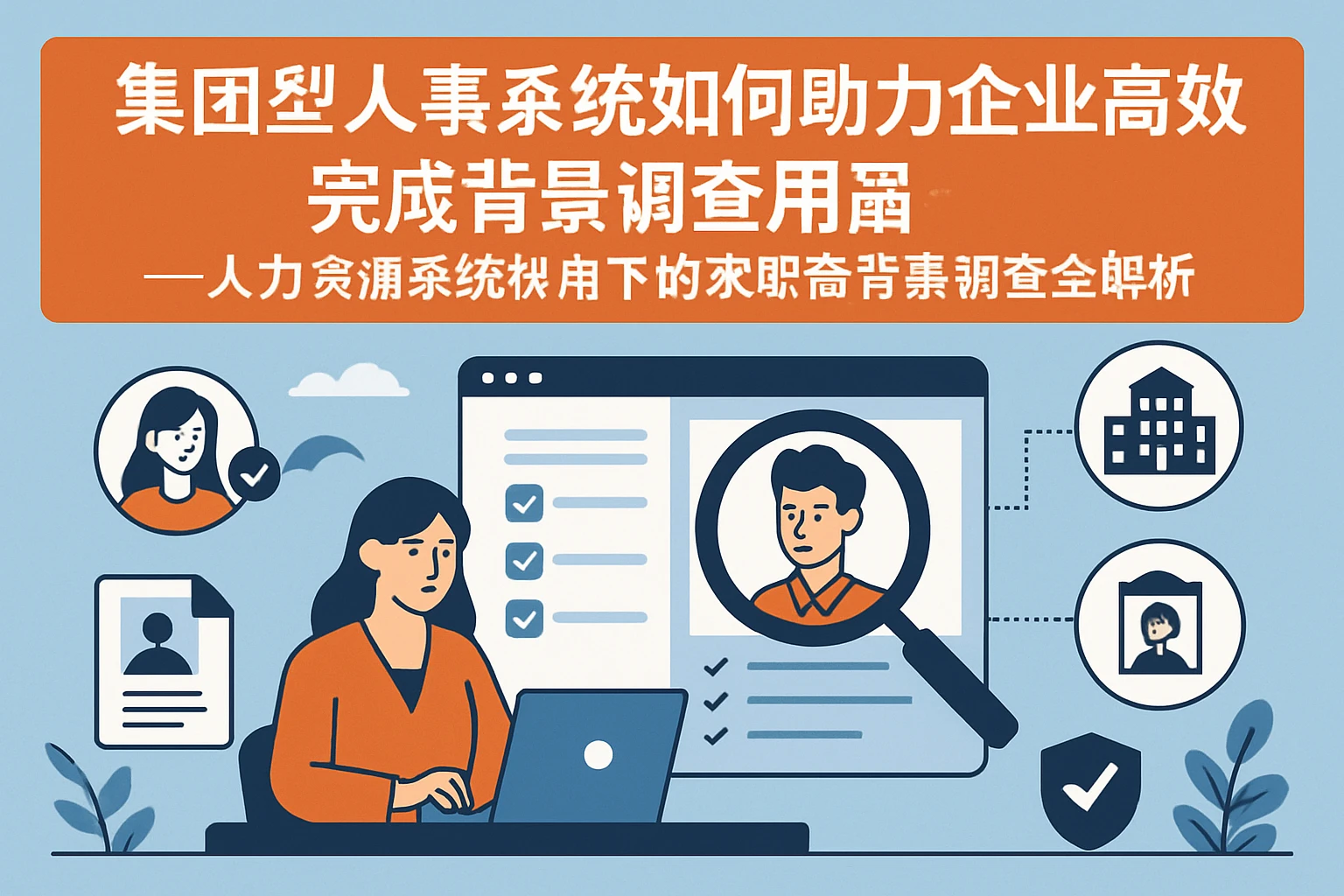 集团型人事系统如何助力企业高效完成背景调查？——人力资源系统视角下的求职者背景调查全解析