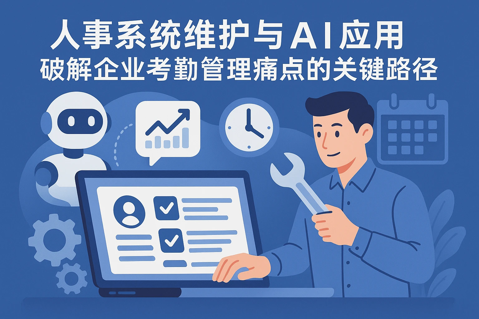 人事系统维护与AI应用：破解企业考勤管理痛点的关键路径