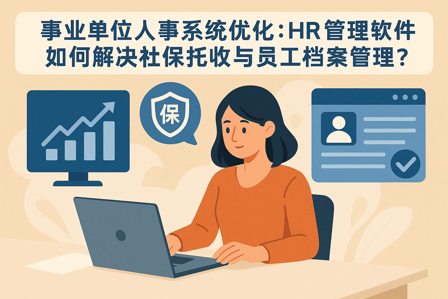 事业单位人事系统优化：HR管理软件如何解决社保托收与员工档案管理痛点？