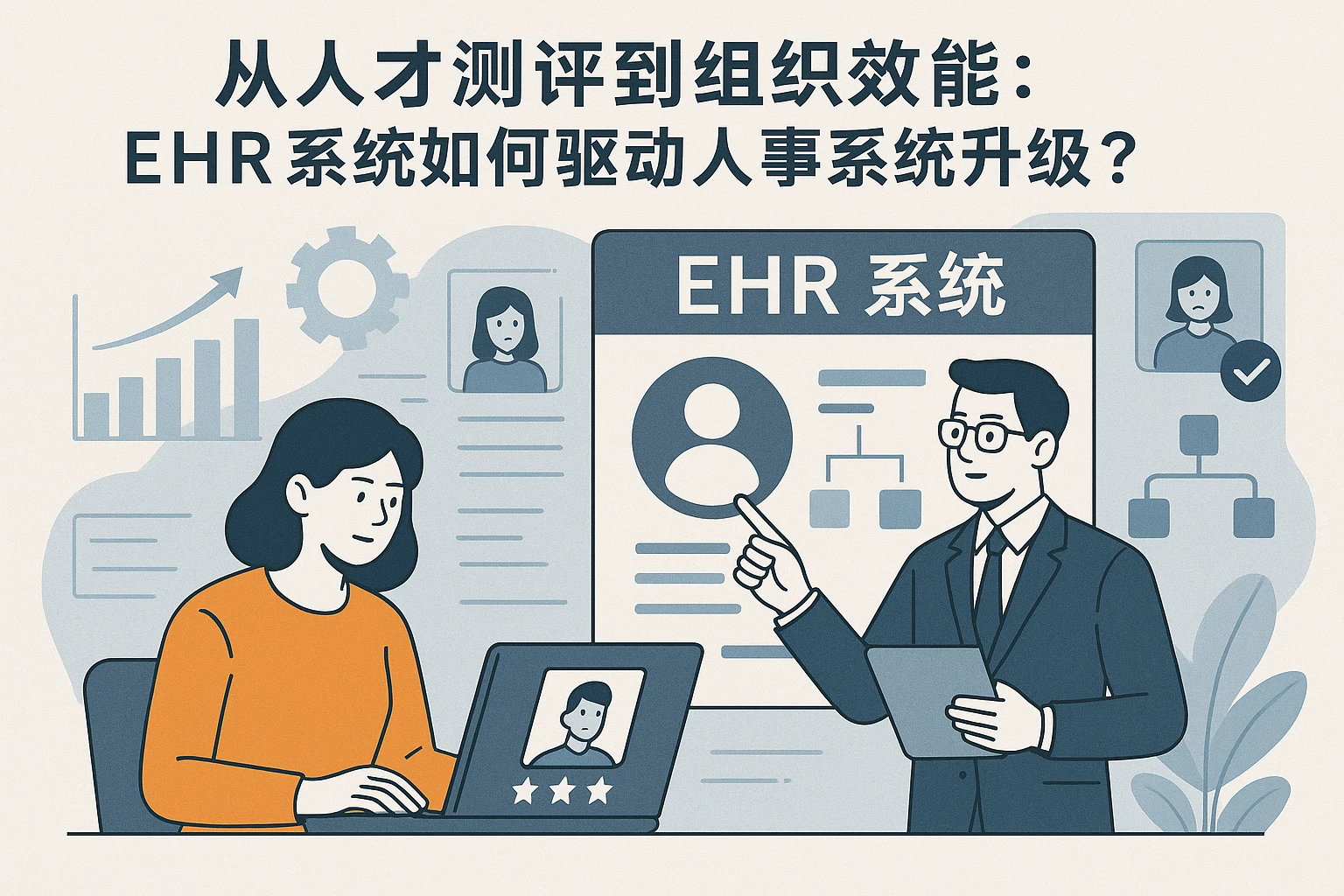 从人才测评到组织效能：EHR系统如何驱动人事系统升级？