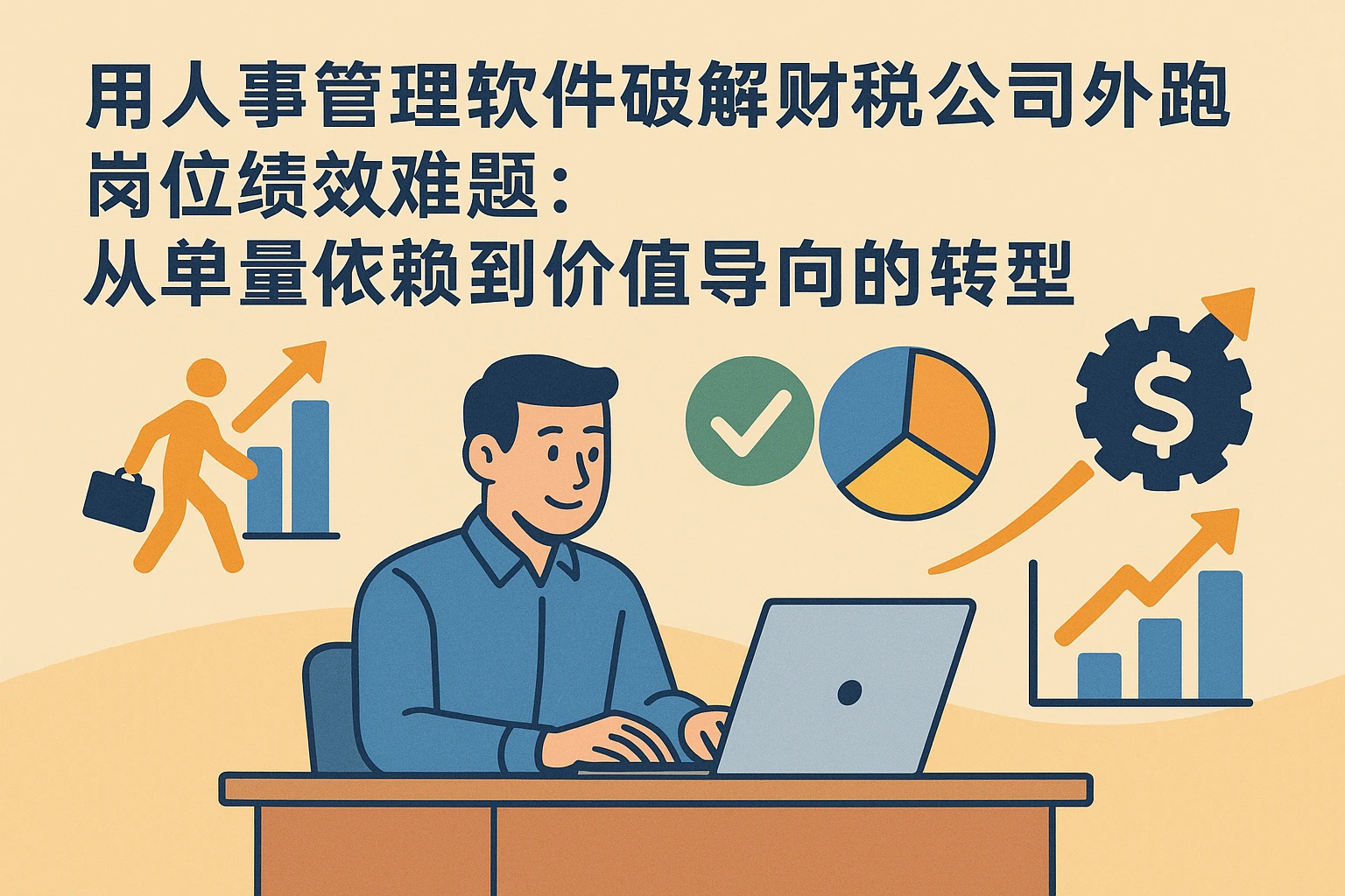 用人事管理软件破解财税公司外跑岗位绩效难题：从单量依赖到价值导向的转型