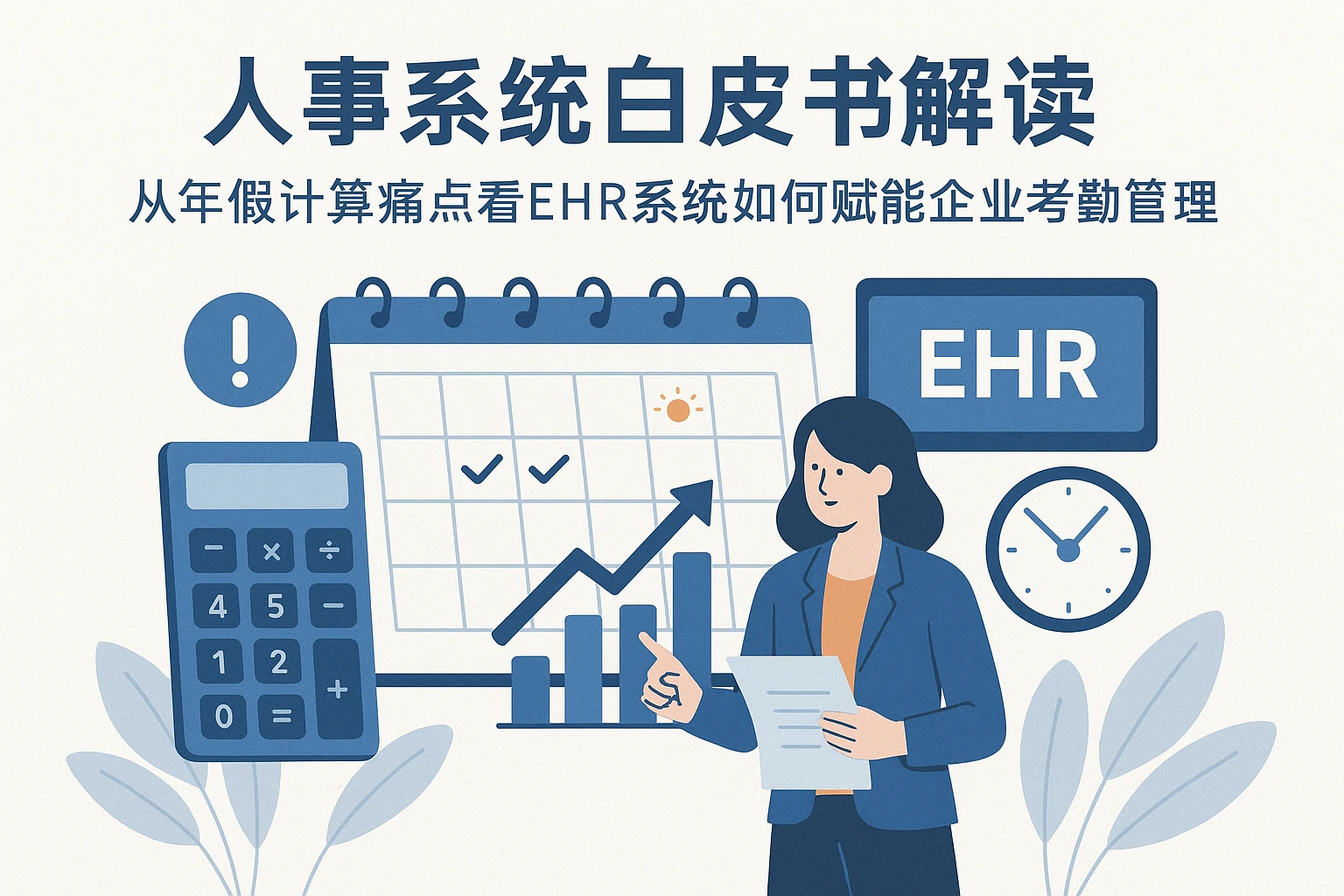 人事系统白皮书解读：从年假计算痛点看EHR系统如何赋能企业考勤管理