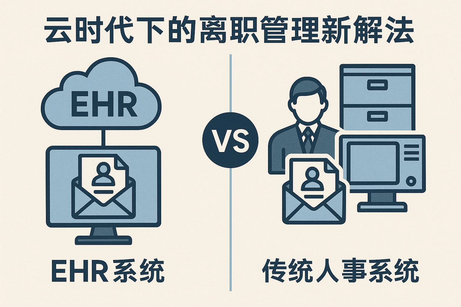 EHR系统vs传统人事系统：云时代下的离职管理新解法