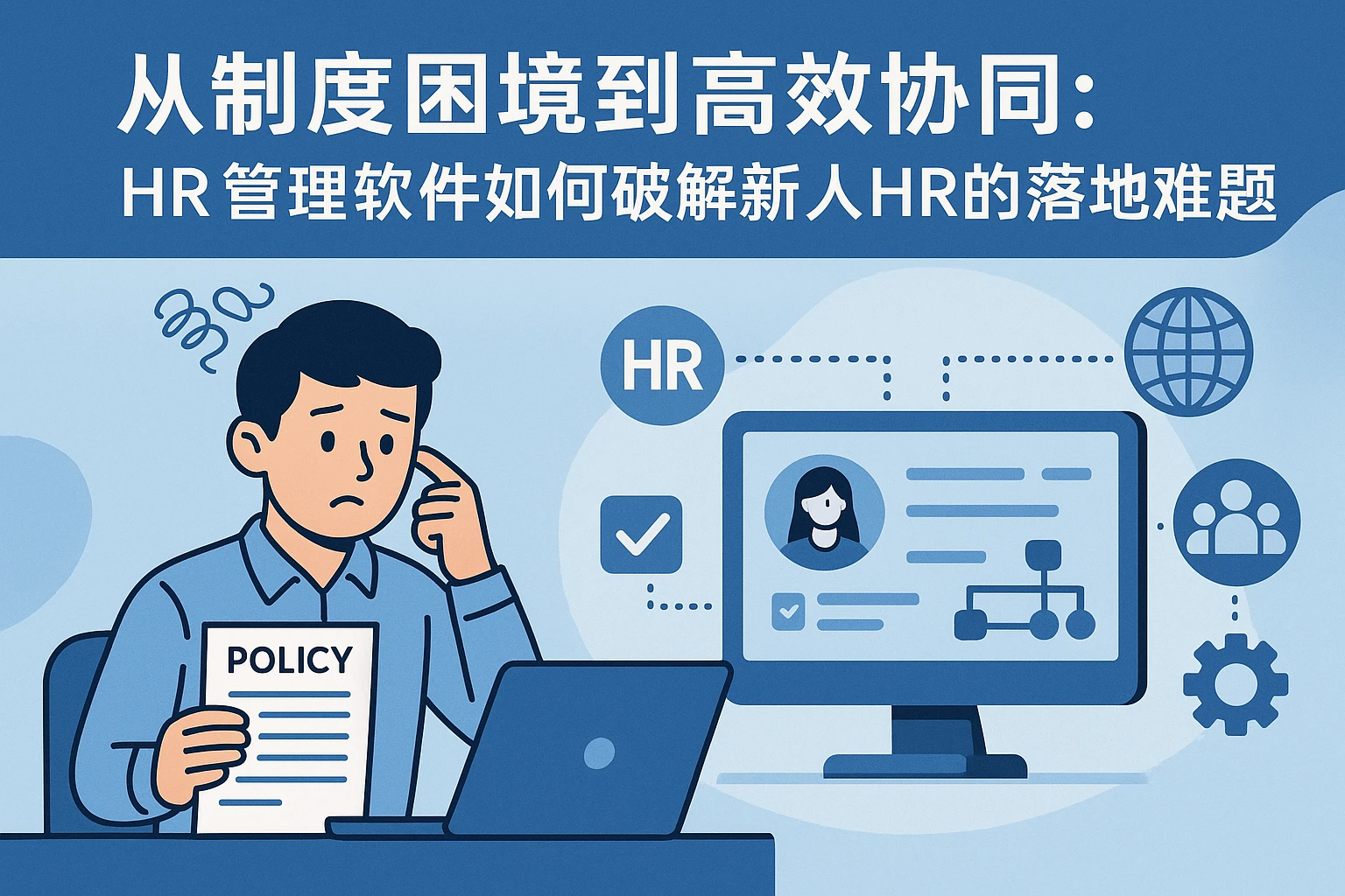 从制度困境到高效协同：HR管理软件如何破解新人HR的落地难题