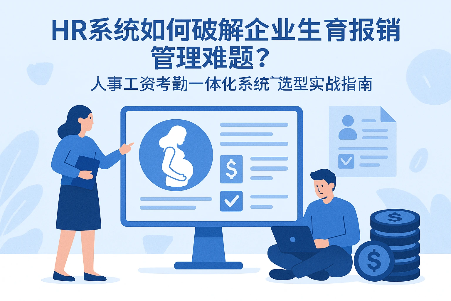HR系统如何破解企业生育报销管理难题？人事工资考勤一体化系统选型实战指南