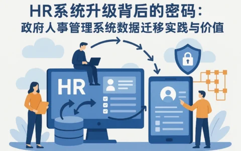 HR系统升级背后的密码：政府人事管理系统数据迁移实践与价值