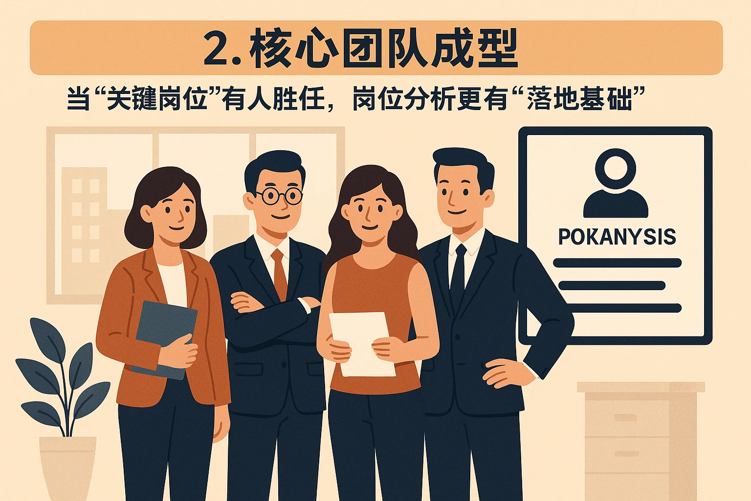 2. 核心团队成型：当“关键岗位”有人胜任，岗位分析更有“落地基础”