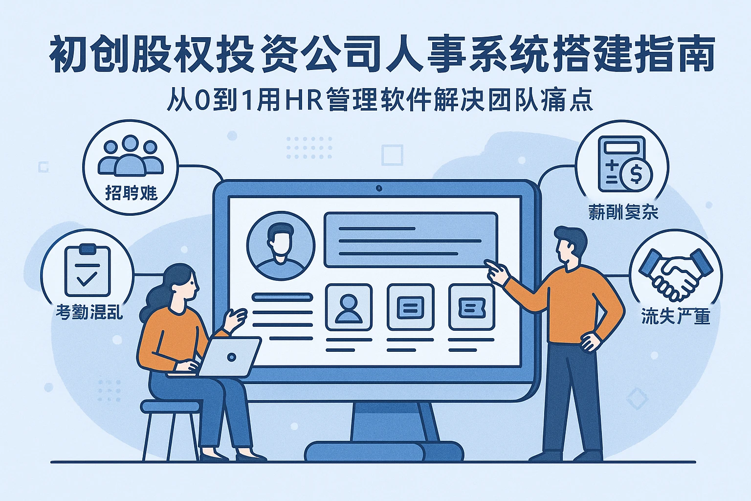 初创股权投资公司人事系统搭建指南：从0到1用HR管理软件解决团队痛点