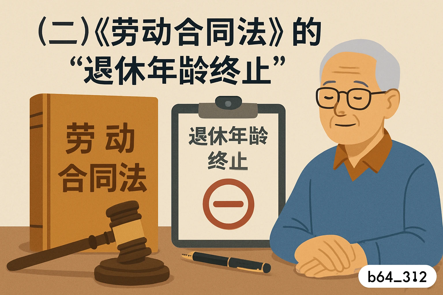 （二）《劳动合同法》的“退休年龄终止”