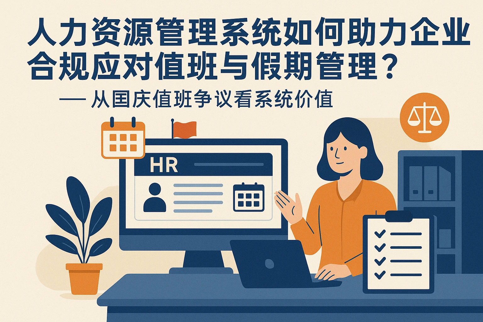 人力资源管理系统如何助力企业合规应对值班与假期管理？——从国庆值班争议看系统价值