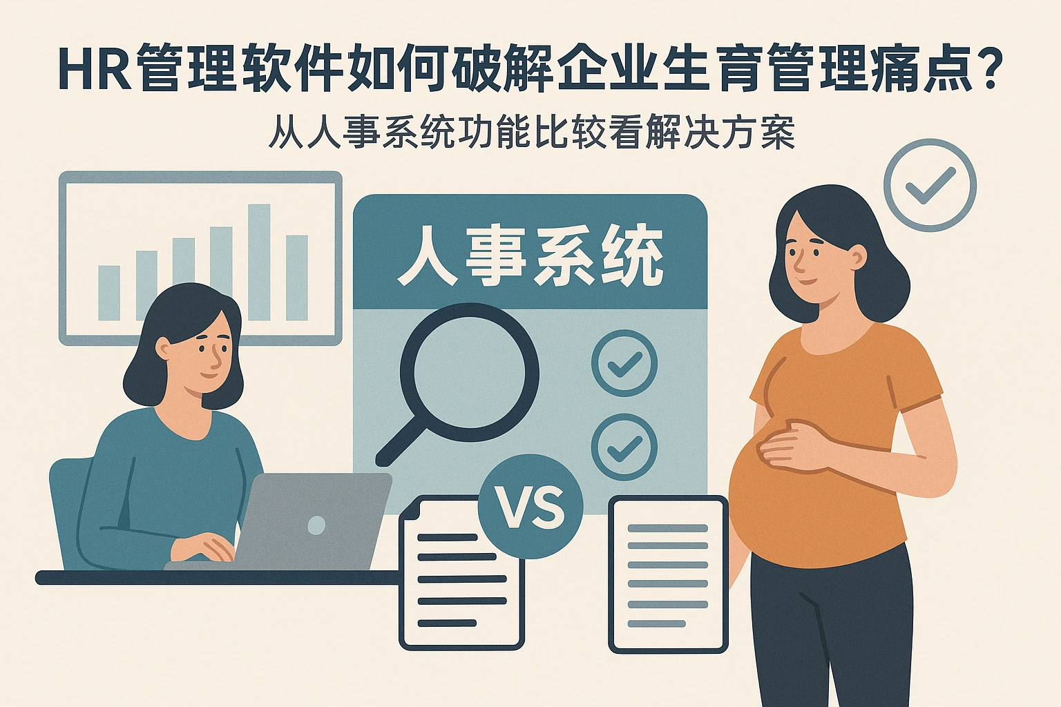 HR管理软件如何破解企业生育管理痛点？从人事系统功能比较看解决方案