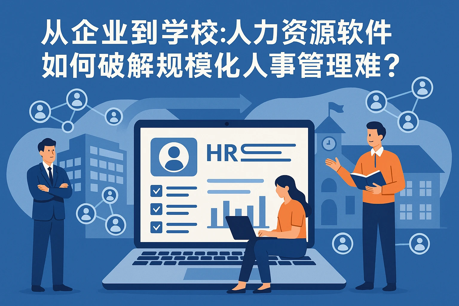 从企业到学校：人力资源软件如何破解规模化人事管理难题？
