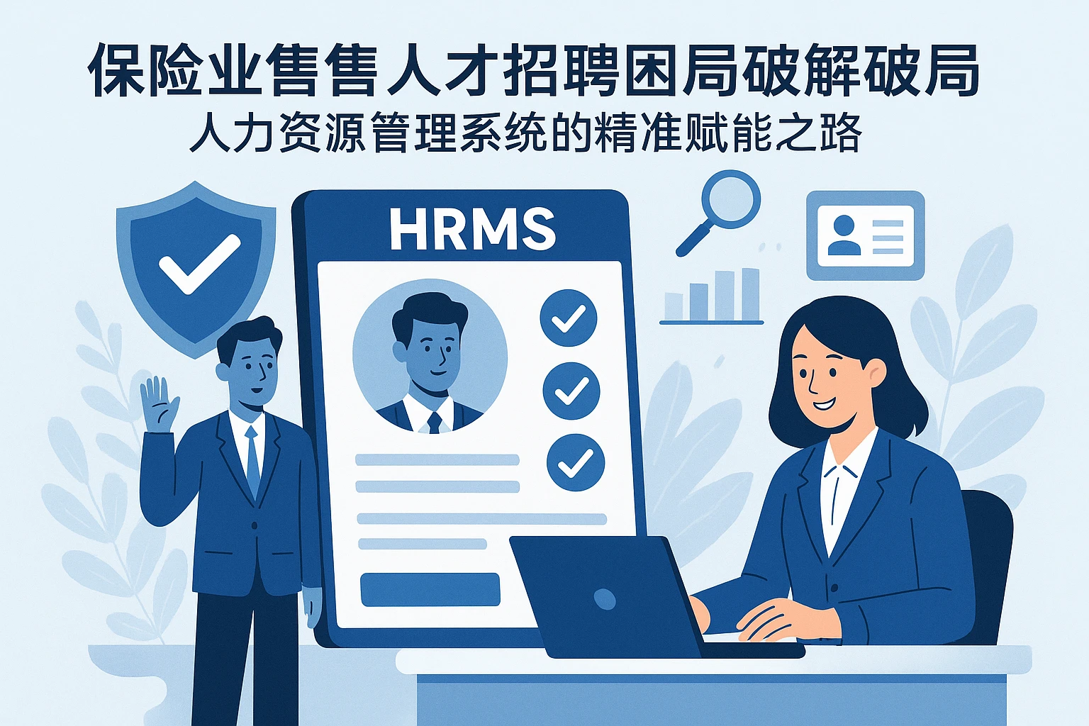 保险业销售人才招聘困局破解：人力资源管理系统的精准赋能之路