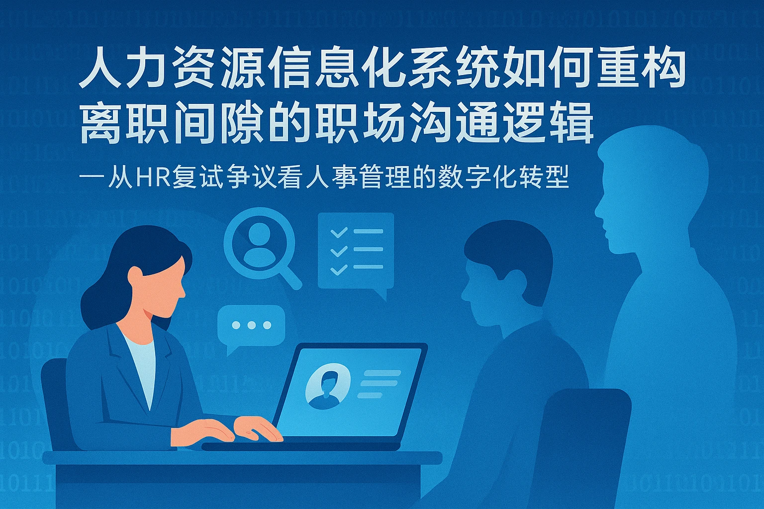 人力资源信息化系统如何重构离职间隙的职场沟通逻辑——从HR复试争议看人事管理的数字化转型