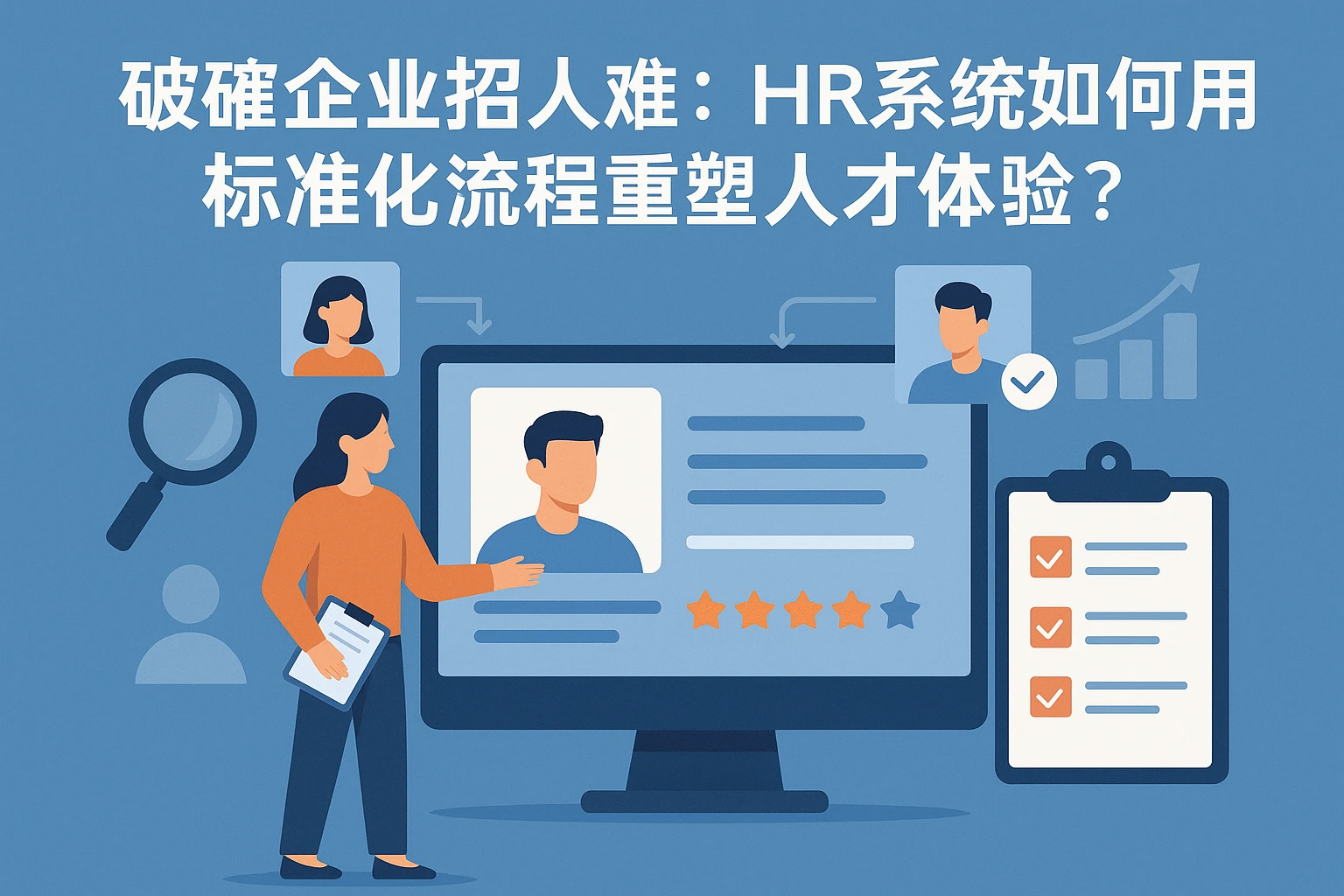 破解企业招人难：HR系统如何用标准化流程重塑人才体验？