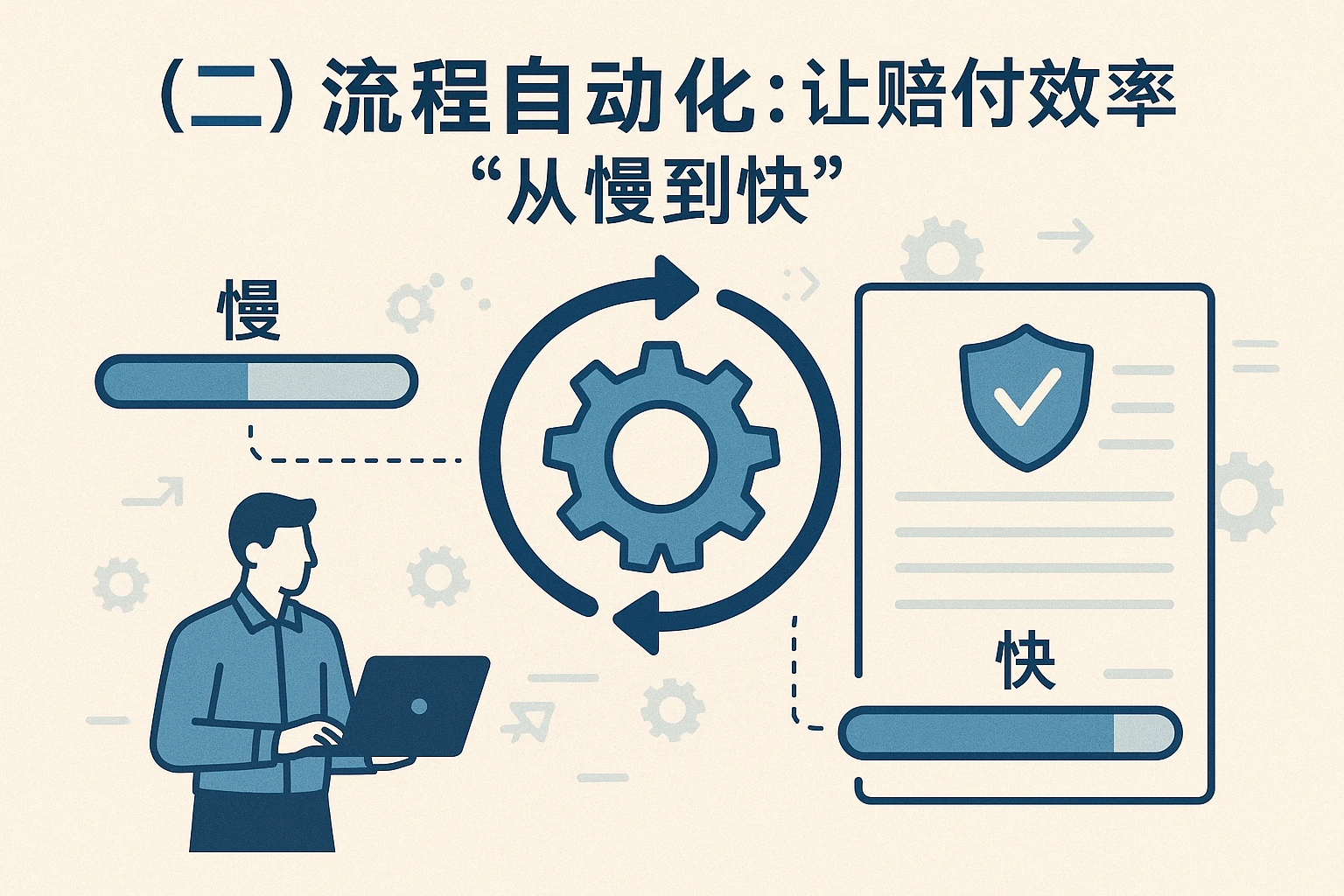 （二）流程自动化：让赔付效率“从慢到快”