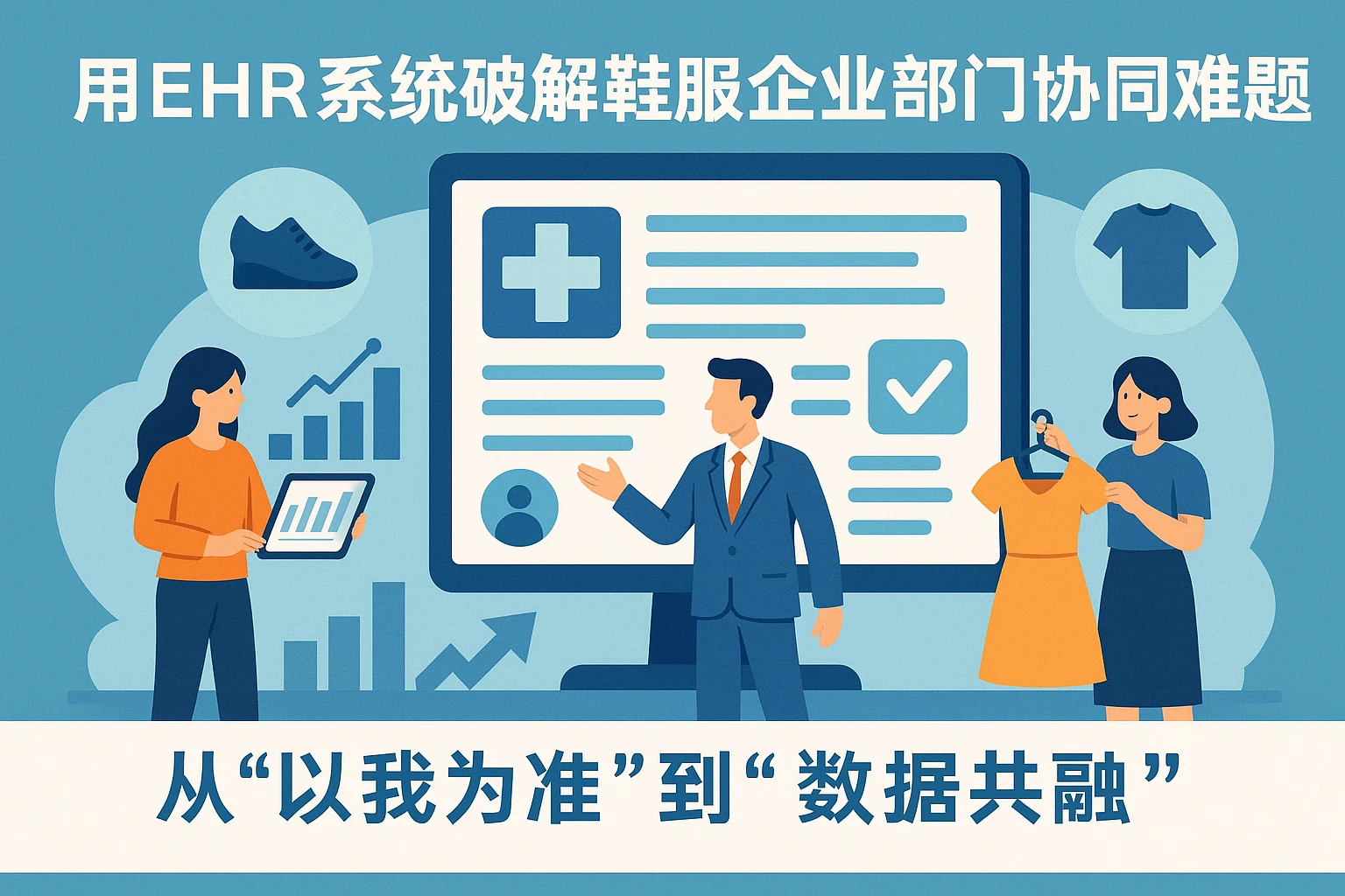 用EHR系统破解鞋服企业部门协同难题：从“以我为准”到“数据共融”