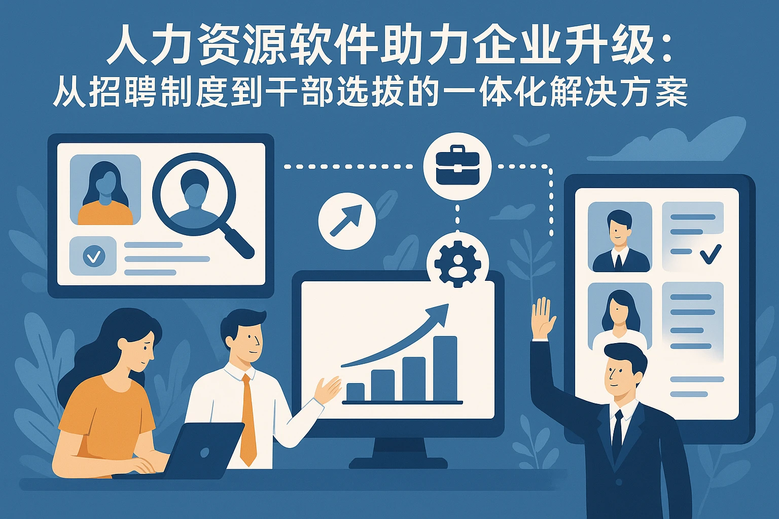 人力资源软件助力企业升级：从招聘制度到干部选拔的一体化解决方案