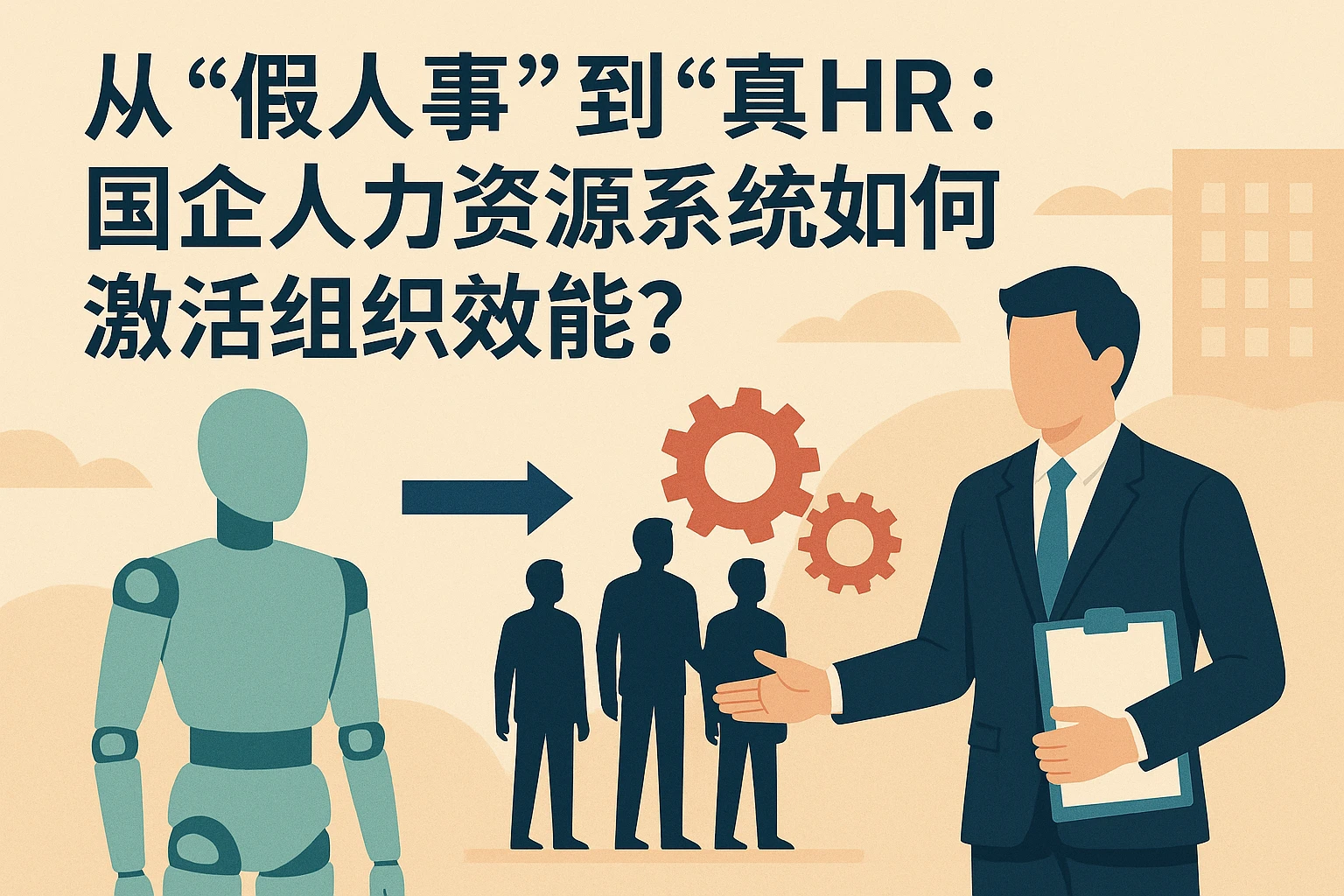 从“假人事”到“真HR”：国企人力资源系统如何激活组织效能？